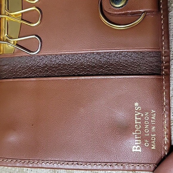 BURBERRYS VINTAGE KEYHOLDER NOVA CHECK ECU - Picture 3 of 8